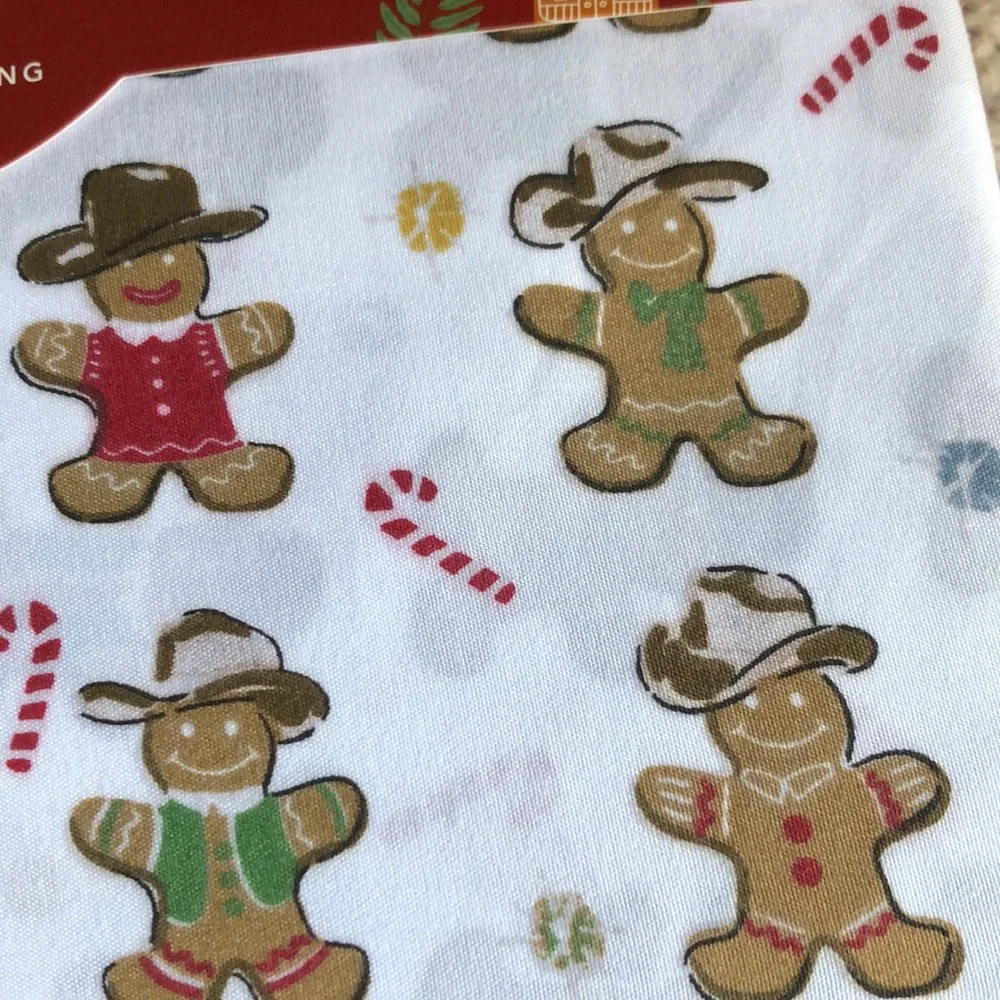 Cowboy Gingerbread Sheet Set - TWIN